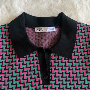 US S Zara collared shirt